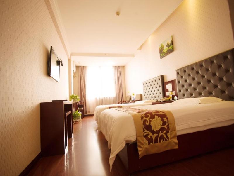 Greentree Inn Shanxi Yan An Luochuan Fuqian Street Express Hotel Exterior photo